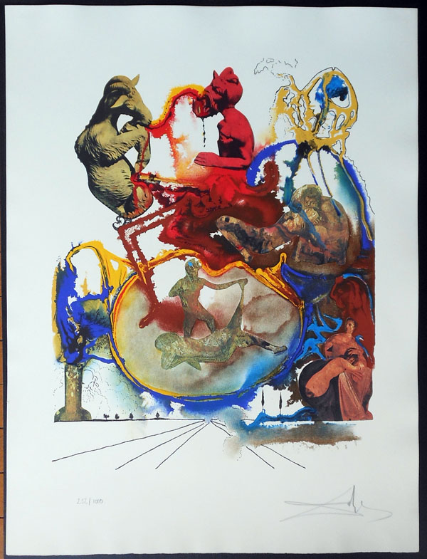 Salvador Dali - Four Dreams of Paradise - Heroic