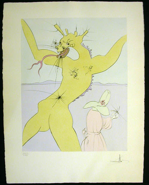 Salvador Dali - Japanese Fairy Tales - Shitakiri