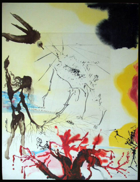 Salvador Dali - Moise et Monotheisme - The Famine
