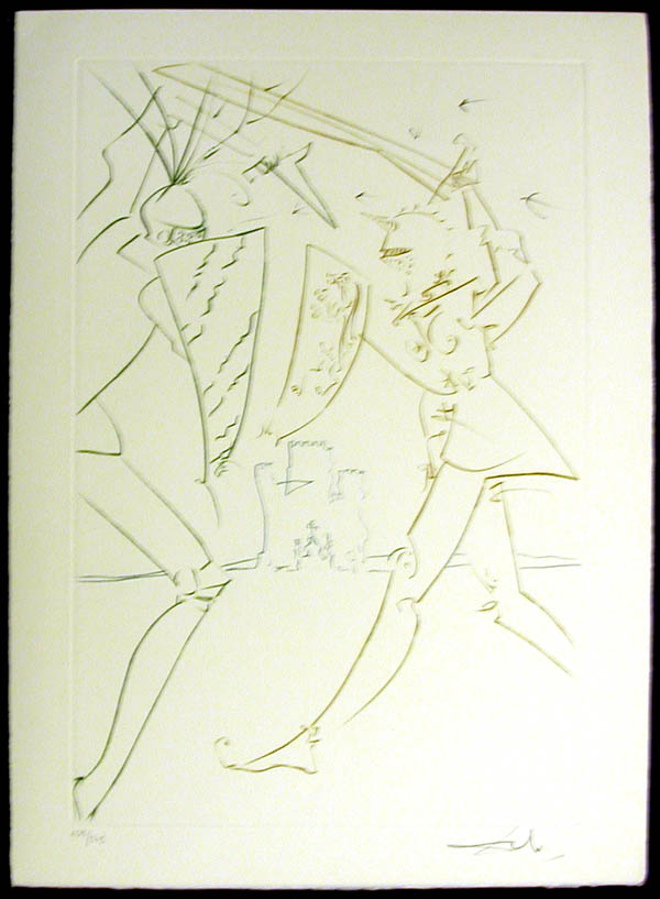 Salvador Dali - La Quete du Graal - The Pass of Gadalore