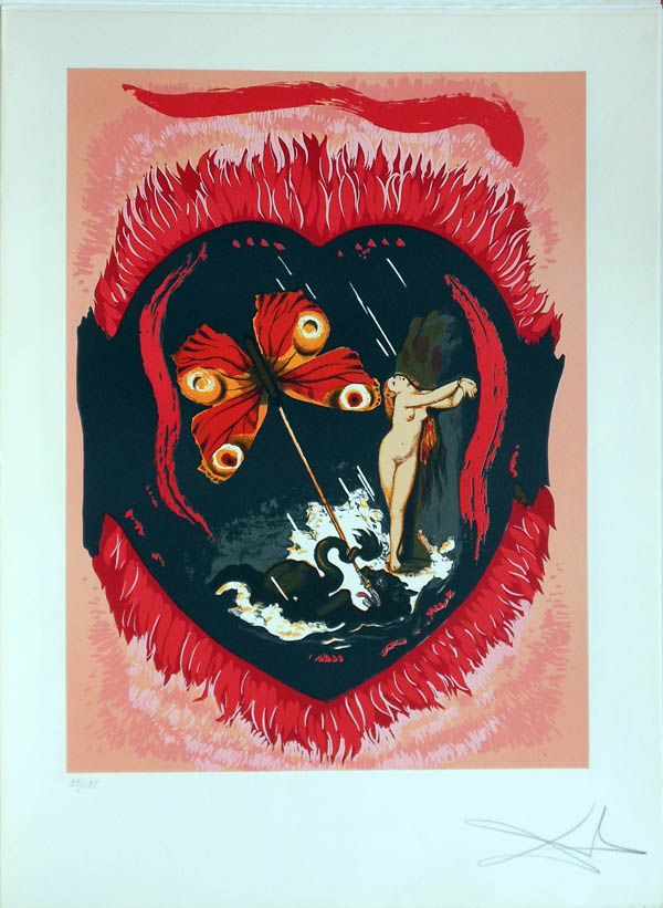 Salvador Dali - Triomphe de l'Amour (Triumph of Love) - Le Triomphe