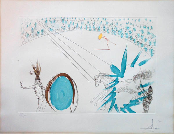 Salvador Dali - Le Cirque - Manege