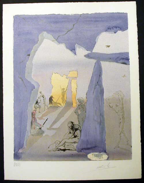 Salvador Dali - Carmen - Rendezvous of the Smugglers