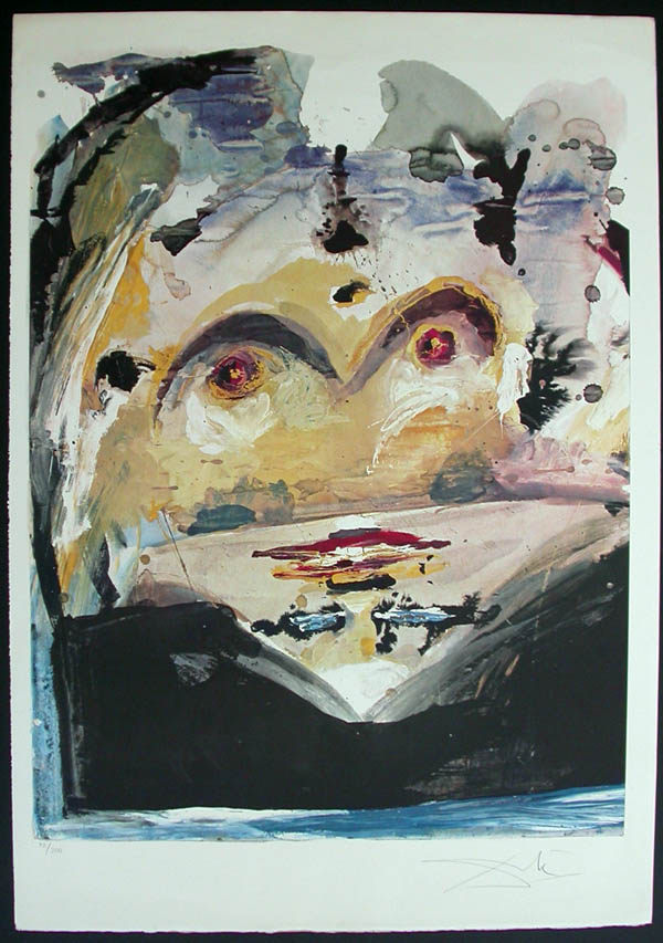 Salvador Dali - Anamorphoses - Nu