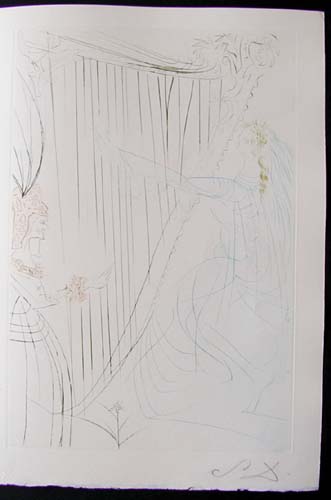 Salvador Dali - Tristan et Iseult - Queen Iseult and her daughter