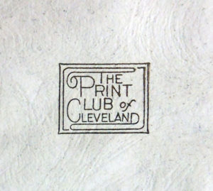 Salvador Dali - St. George and the Dragon - Print Club Stamp