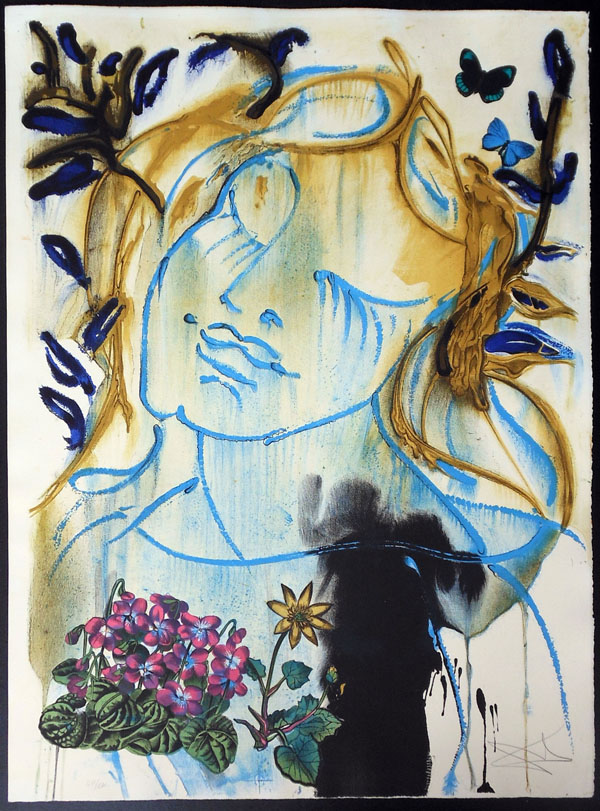 Salvador Dali - The Seasons, Les Saisons - Spring