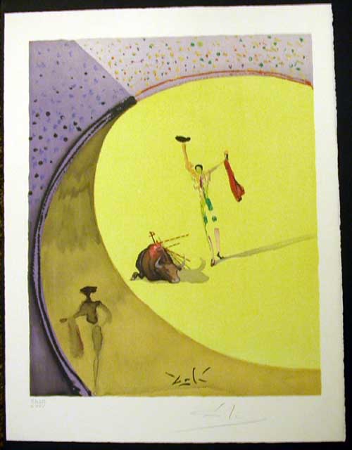 Salvador Dali - Carmen - Triumph of the Toreador