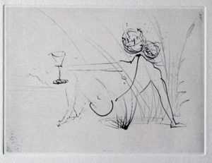 Salvador Dali - Les Amours de Cassandre - vignette