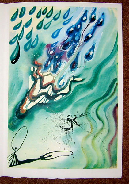 Salvador Dali - Alice in Wonderland - The Pool of Tears
