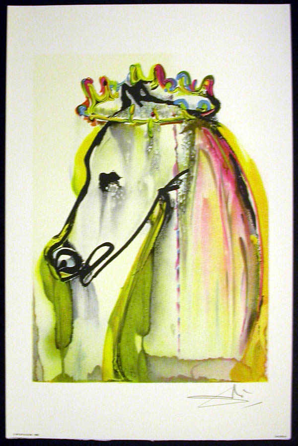 Salvador Dali - Les Chevaux de Dali - Caligua
