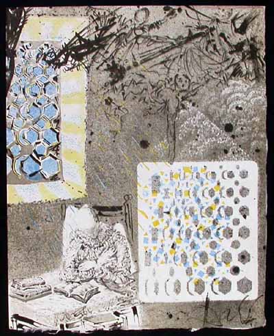 Salvador Dali - Pages choisies de Don Quichotte de la Mancha - The Milky Way