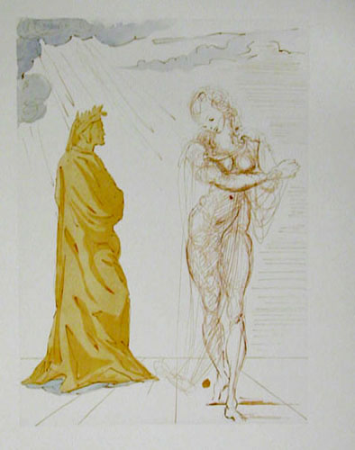 Salvador Dali - Divine Comedy - Reassurance