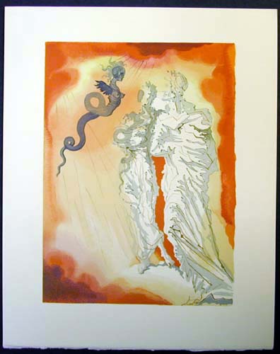 Salvador Dali - Divine Comedy - Fraud