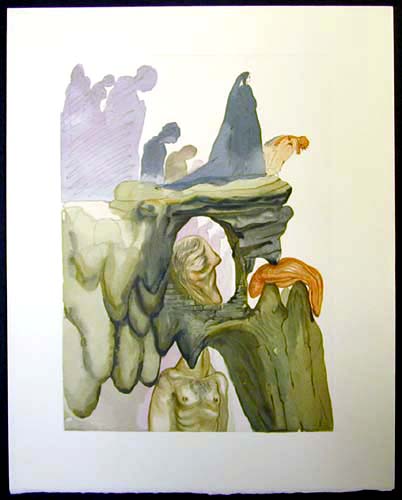 Salvador Dali - Divine Comedy - The Corrupt