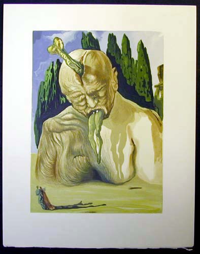 Salvador Dali - Divine Comedy - The Logician Devil