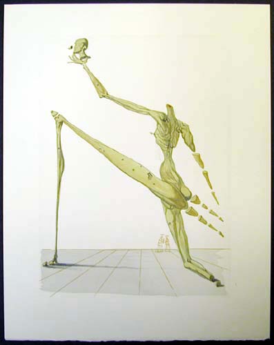 Salvador Dali - Divine Comedy - Bertram dal Bornio