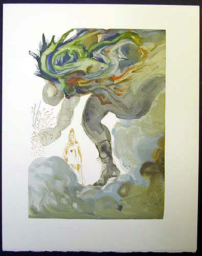 Salvador Dali - Divine Comedy - The Prophecy of Vanni Fucci