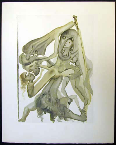 Salvador Dali - Divine Comedy - News of the The Limbos