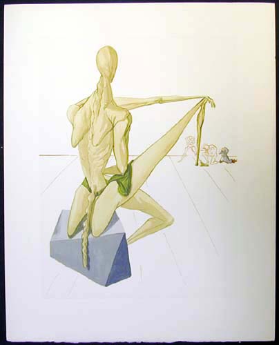 Salvador Dali - Divine Comedy - Minos