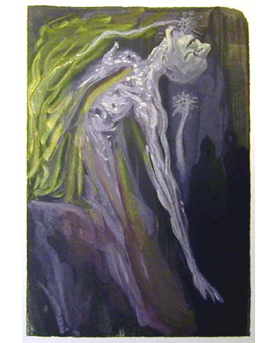 Salvador Dali - Divine Comedy - The Furies