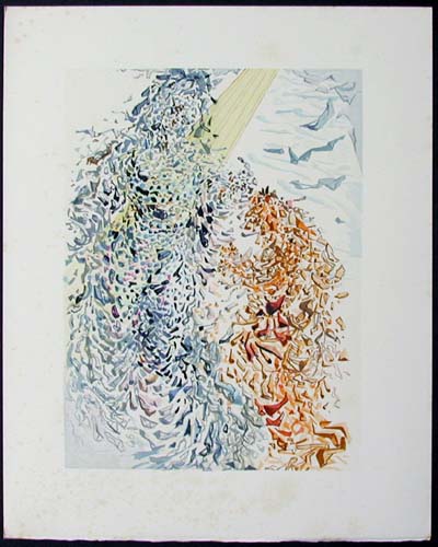 Salvador Dali - Divine Comedy - The Dust of Souls