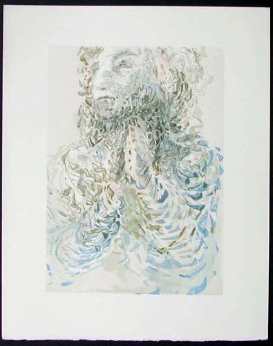 Salvador Dali - Divine Comedy - Cacciaguida Sees Dante's Exile in God