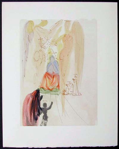 Salvador Dali - Divine Comedy - The Garden of Christ