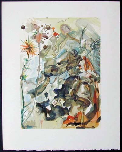 Salvador Dali - Divine Comedy - The Apparition of St. James
