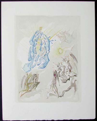 Salvador Dali - Divine Comedy - The Apotheosis of the Virgin Mary