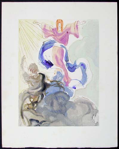Salvador Dali - Divine Comedy - Piccarda Donati