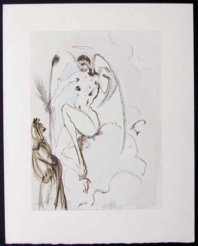 Salvador Dali - Divine Comedy - The Archangel Gabriel