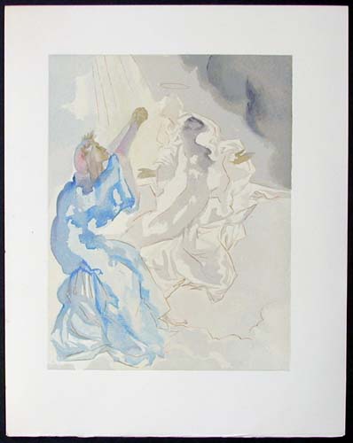 Salvador Dali - Divine Comedy - In the Heaven of Mercury