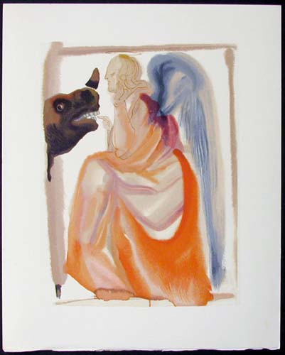 Salvador Dali - Divine Comedy - Church and Empire