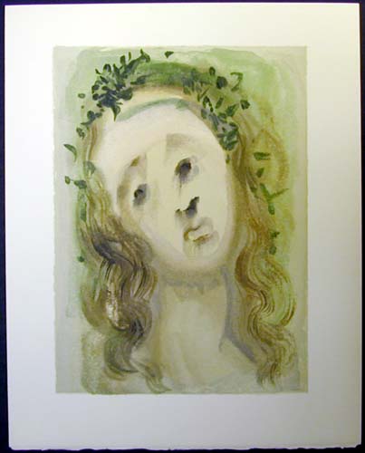 Salvador Dali - Divine Comedy - Our Lady of the Annunciation