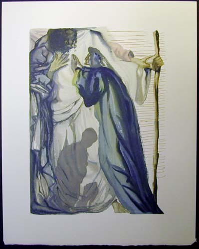 Salvador Dali - Divine Comedy - The Blind for Envy
