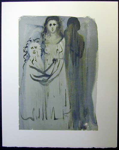 Salvador Dali - Divine Comedy - The Smoke of Irascibility