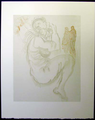 Salvador Dali - Divine Comedy - The Siren of the Dream