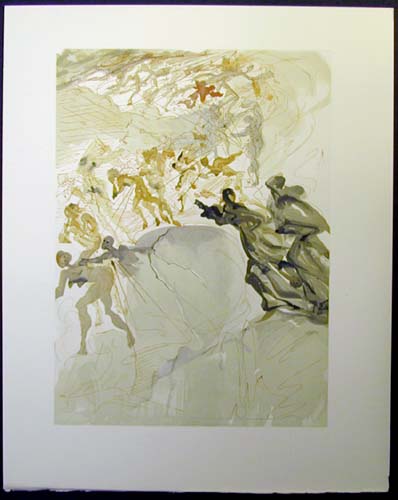 Salvador Dali - Divine Comedy - The Lustful