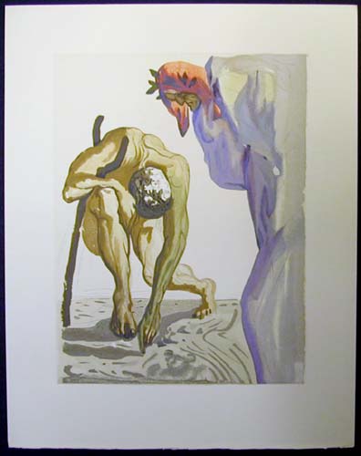 Salvador Dali - Divine Comedy - The Law of Climbing