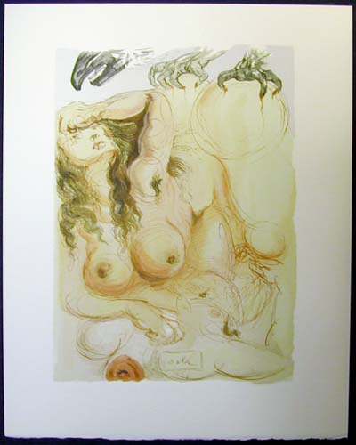 Salvador Dali - Divine Comedy - The Eagle of Grace