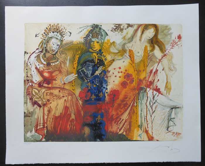 Salvador Dali - Four Seasons - Winter