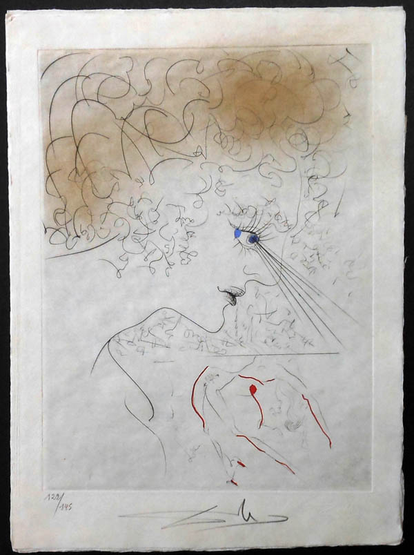 Salvador Dali - La Venus aux Fourrures - La Tete (The Head)