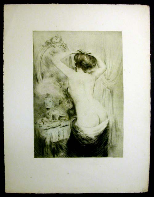 Maneul Robbe Nu se Coiffant - 1906