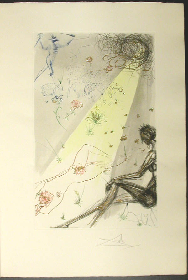 Salvador Dali - Song of Songs of Solomon - The Shepherd