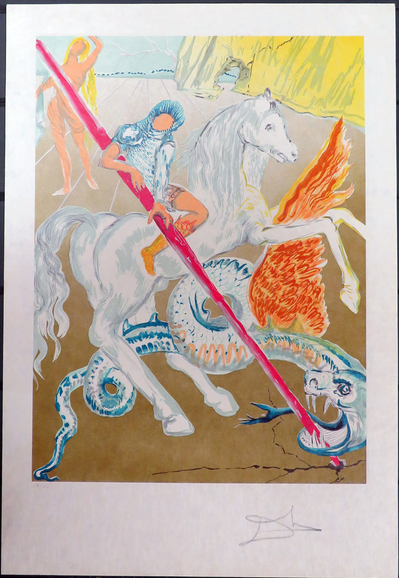 Salvador Dali - Retrospective - The Lance of Chivalry